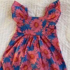 H&M Sunflower Blue and Pink Dress, 5T